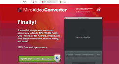 Desktop Screenshot of mirovideoconverter.com